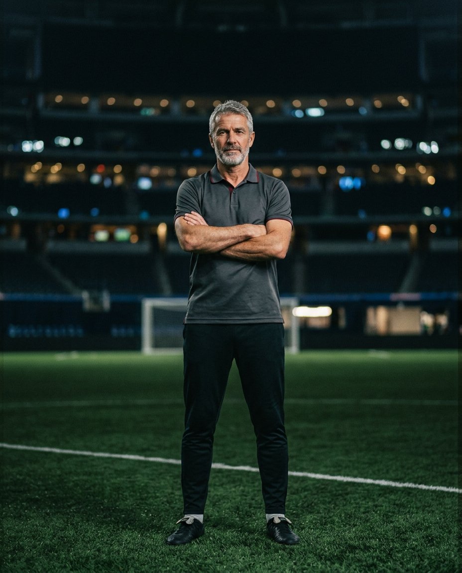 Portrait of Stan Primrose, Founder and Program Coordinator of Heart Soccer Academy